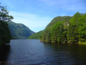 Some nice views at Lower Ausable Lake